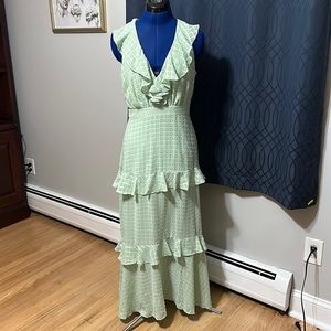 Womens sea foam green dress